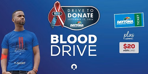 Free NASCAR Race Ticket \ud83c\udf9f\ufe0f\ud83c\udfc1 21st Annual Drive to Donate Blood Drive