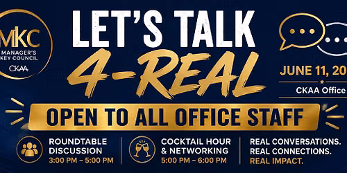 MKC Round Table \u2013 Let\u2019s Talk 4-Real