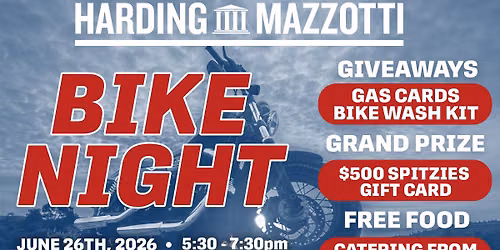 Harding Mazzotti Bike Night 2026