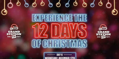 Experience The 12 Days of Christmas! - Day 6