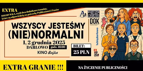 Wszyscy jeste\u015bmy (nie)normalni! DOGRYWKA, czyli gramy jeszcze raz!