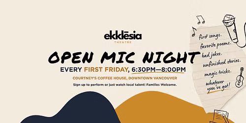 Open Mic Night | Music, Stories & Community