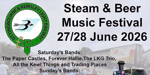 Steam & Beer Music Festival 2026