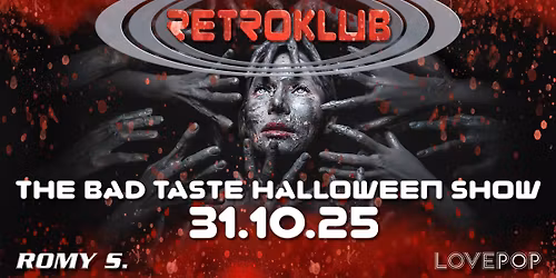 LOVEPOP RETROKLUB | THE BAD TASTE HALLOWEEN SHOW 