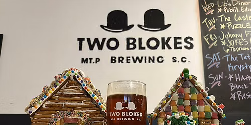 Sip 'n' Build Gingerbread House Workshop!