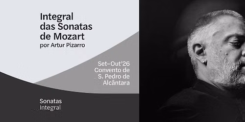 Integral das Sonatas de Mozart por Artur Pizarro