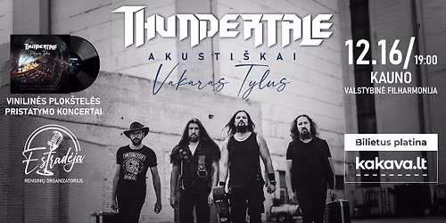 Grup\u0117 THUNDERTALE | Akustinis koncertas