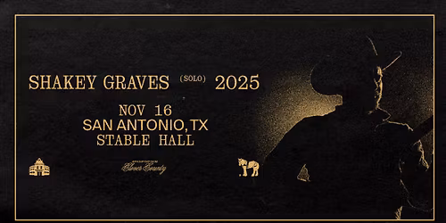 Shakey Graves | Solo Show