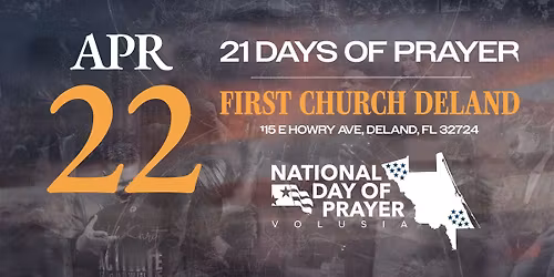 Prayer Service leading up to National Day of Prayer
