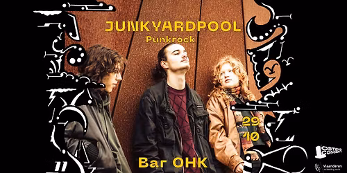 JUNKYARDPOOL (Punkrock) + Pieter Nolf (selector set) | Ostend Concerts
