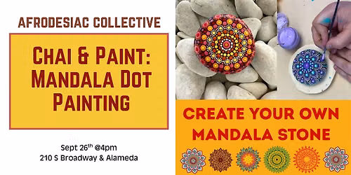 Chai & Paint: Mandala Dot Art Workshop