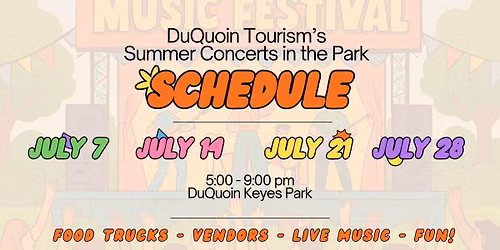 DuQuoin Concerts in the Park - July 28