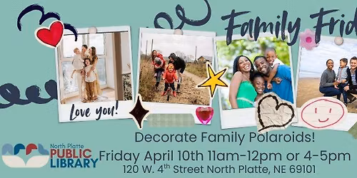 Family Friday: Decorate Family Polaroids