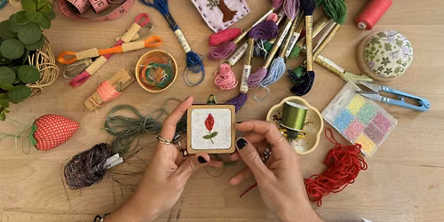 Vulva Flower Embroidery Workshop