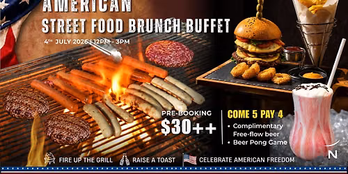 American Street Food Brunch Buffet