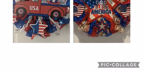Patriotic Wreath Workshop