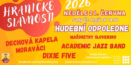 Hranick\u00e9 slavnosti: Hudebn\u00ed odpoledne