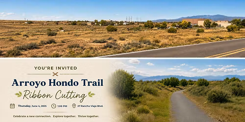 Arroyo Hondo Trail Ribbon Cutting