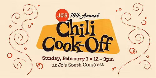 Jo's 19th Chili Cook-Off \u2013 Team Registration