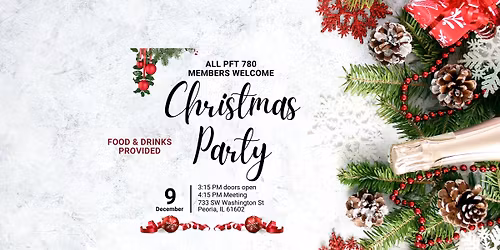 December General Meeting - open to all 780 members