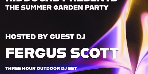 Riddoch's Summer Garden Party