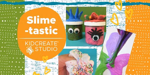 Slime-tastic Art - Half-Day Summer Camp (4-10y)