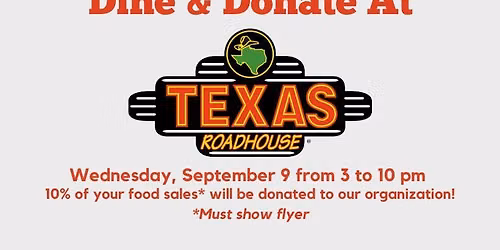 Texas Roadhouse Fundraiser - Selinsgrove
