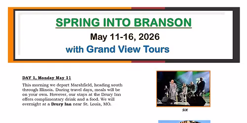 SPRING INTO BRANSON!