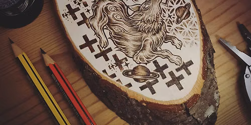 Pyrography Class with Mr Kobo