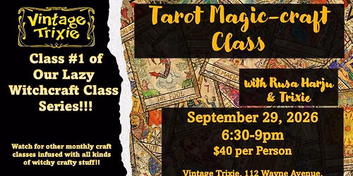Tarot Magic-craft Class