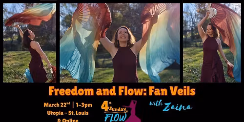 Freedom & Flow: Fan Veils with Zaina!