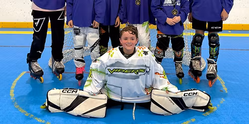 Youth in-house roller hockey evaluations 