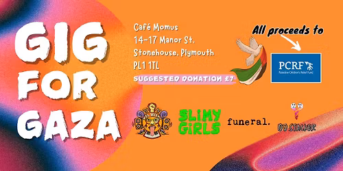 Plymouth Gig for Gaza