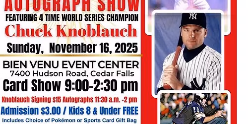Sports Card & Pok\u00e9mon Autograph Show