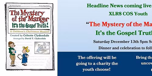The Mystery Of The Manger: Youth Advent Service at COSLC!