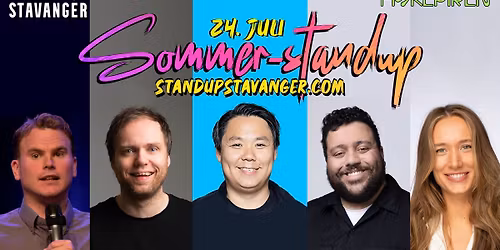 Sommer\u2600\ufe0fStandup p\u00e5 Fiskepiren - 24. juli