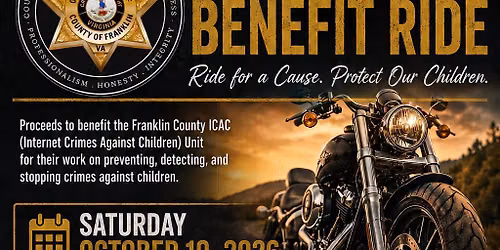 2026 Franklin County ICAC Motorcycle Benefit Ride