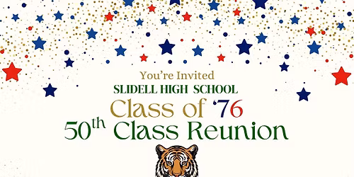 Slidell High School Class of '76 50th Class Reunion