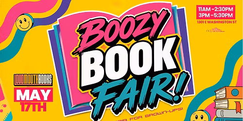 Loudmouth Books Presents: Boozy Book Fair