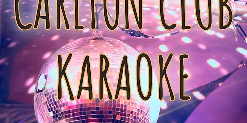 Carlton Club Karaoke - Elijah, Stronger Than Cancer Fundraiser
