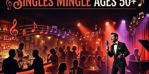SINGLES MINGLE 50+ - Treasure Coast - Cocktails, Live Music, Food & Fun