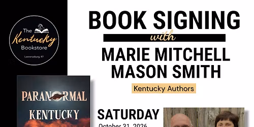 Book Signing with Paranormal KY Authors Marie Mitchell & Mason Smith