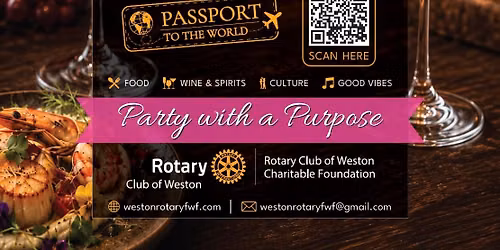 Taste the World in One Night \u2014 A Rotary Club of Weston Food & Wine Festival