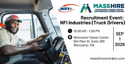 Recruitment Event: NFI Industries (Truck Drivers)