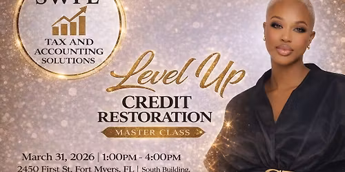 Level-up Credit Restoration Master Class