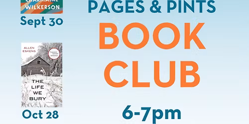 Pages and Pints Book Club