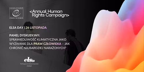 Pozna\u0144: Sprawiedliwo\u015b\u0107 klimatyczna jako wyzwanie dla praw cz\u0142owieka | ELSA Day