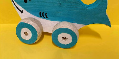 MAKE YOUR OWN SEA MONSTER- WOODEN SHARK WORKSHOP