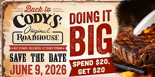 Cody\u2019s 32nd Anniversary Celebration \ud83c\udf89
