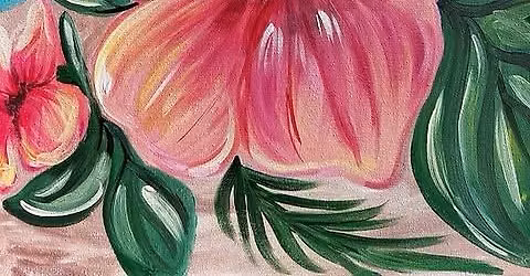 Hawaiian Delight paint class! Paint for a cause! 